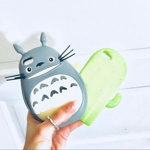 TWO IPHONE 5/5s SILICON CASES